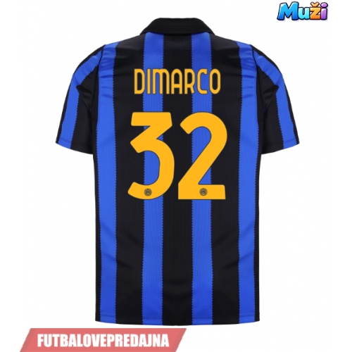 Lacne Muži Futbalové dres Inter Milan Federico Dimarco #32 2026-27 Krátky Rukáv - Domáci